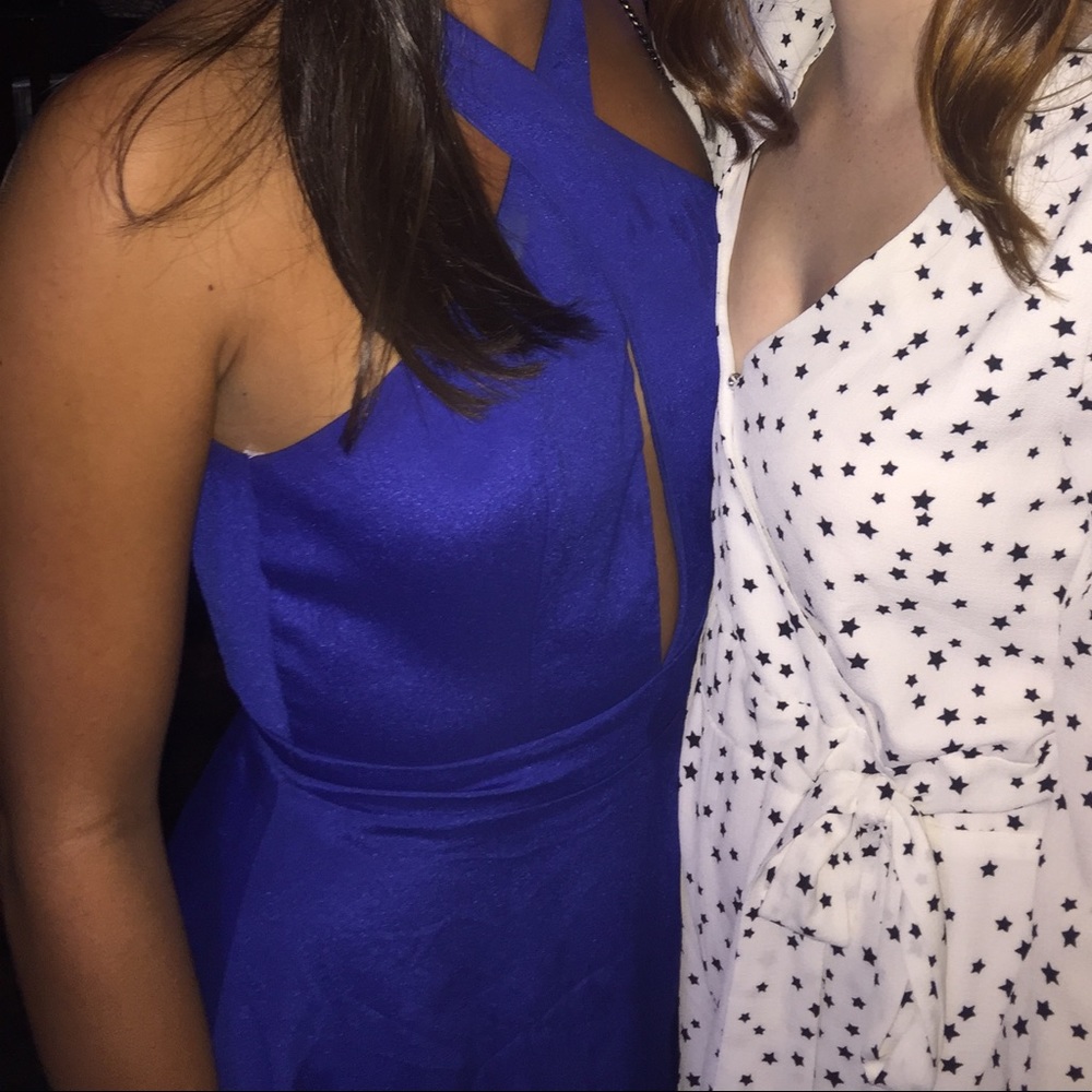 Blue Mini Dress